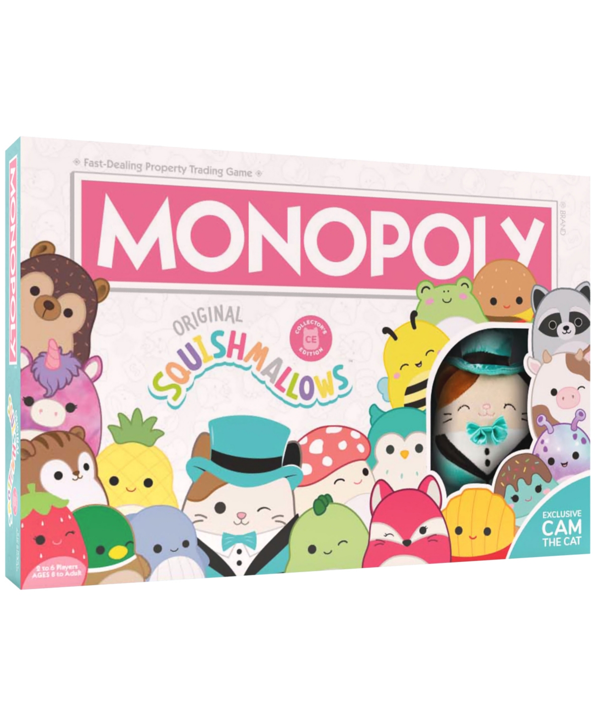Usaopoly Kids' Monopoly Game Original Squishmallows Collector's Edition In No Color