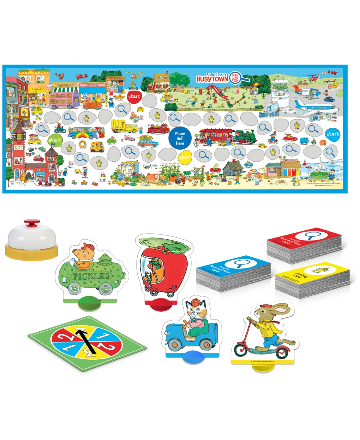 Shop Areyougame Briarpatch Richard Scarry's Busytown Seek And Find Game In No Color