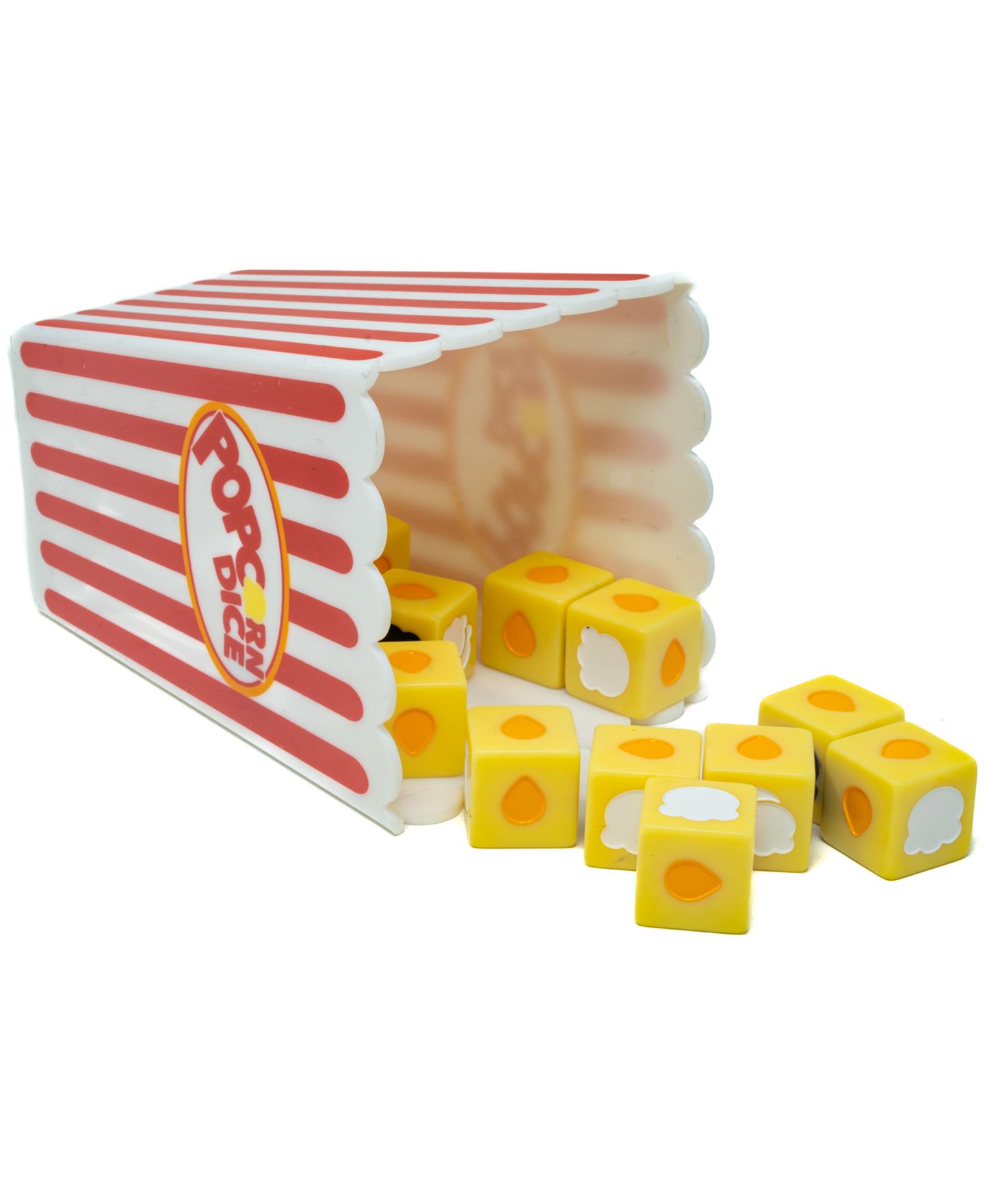 Детская настольная игра University Games Popcorn Dice Press-Your-Luck Dice Game, от 7 лет — фото 4