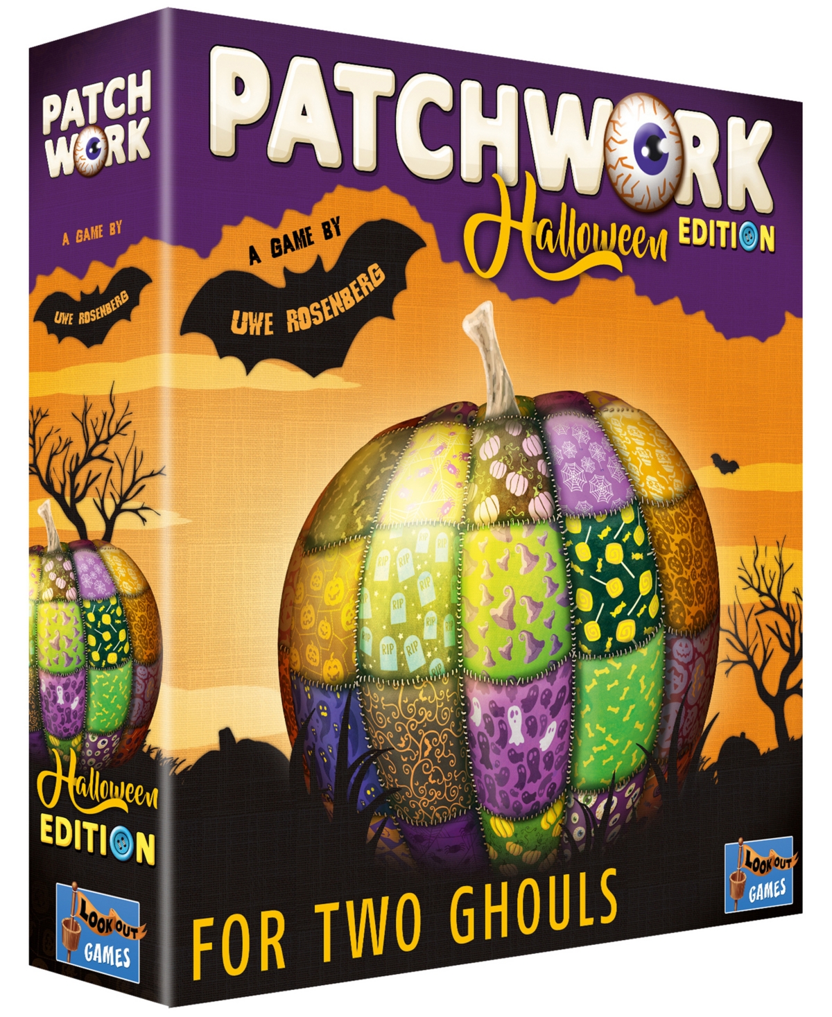 University Games Lookout Games Patchwork Game Halloween Edition In No Color