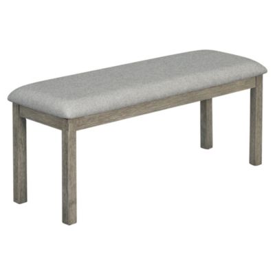 Streamdale Rubberwood Dining Set with Wood Grain Table Top (6 pcs)