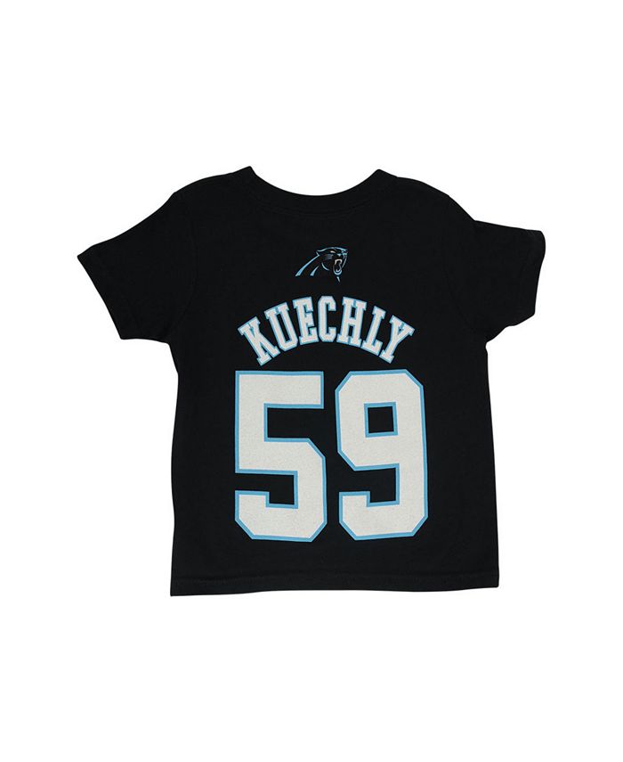 Outerstuff Toddler Boys' Luke Kuechly Carolina Panthers Mainliner Player T- Shirt - Macy's