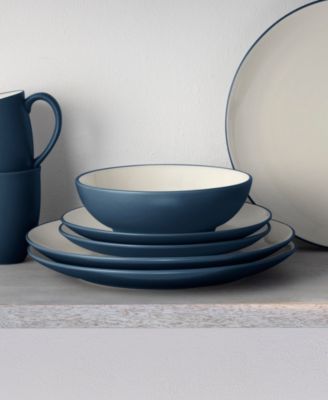 Colorwave Coupe 16 Pc. Dinnerware Set, Service for 4