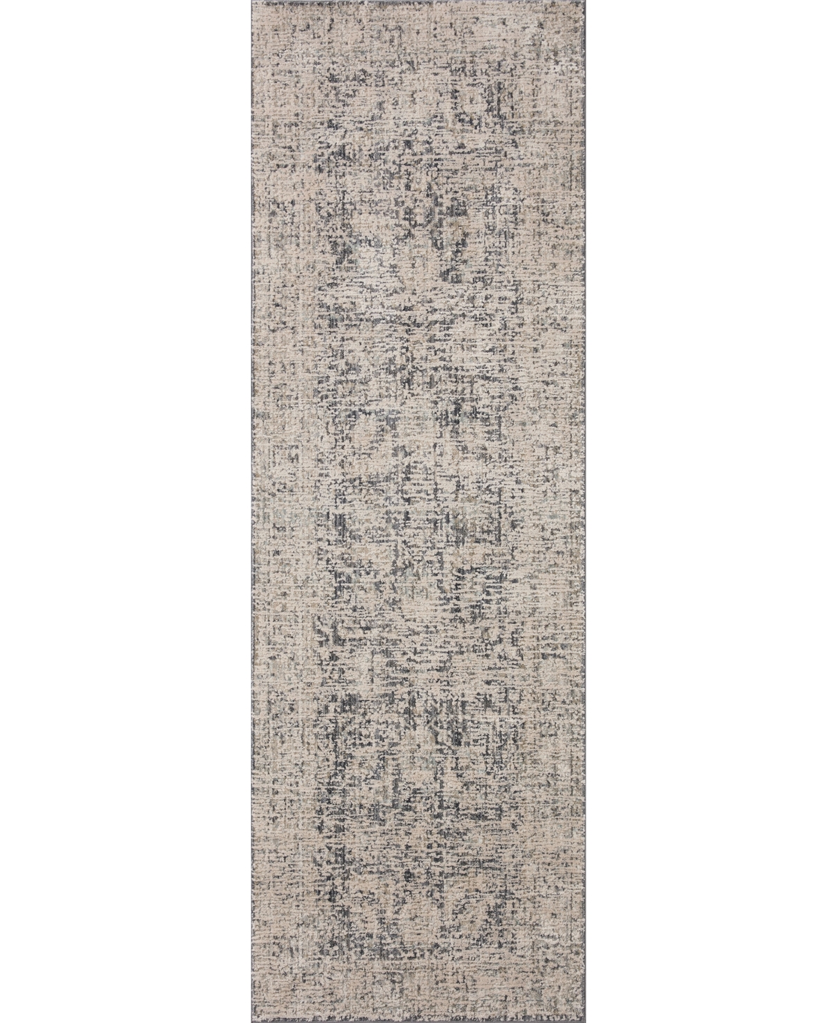 Amber Lewis X Loloi Alie Ale-05 2'7" X 10' Runner Area Rug In Charcoal