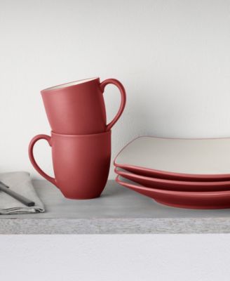 Colorwave Square 16 Pc. Dinnerware Set, Service for 4