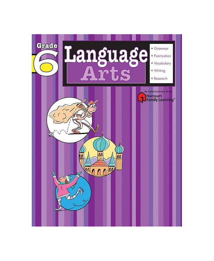 Barnes & Noble Language Arts Grade 6 (Flash Kids Harcourt Family