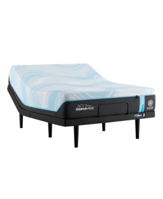 LuxeBreeze 13" Medium Hybrid Cooling Mattress Set- King