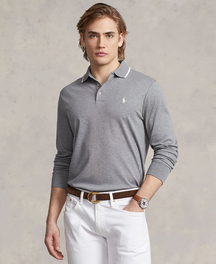 Polo Ralph Lauren Men's Classic Fit Soft Cotton Polo Shirt - Macy's