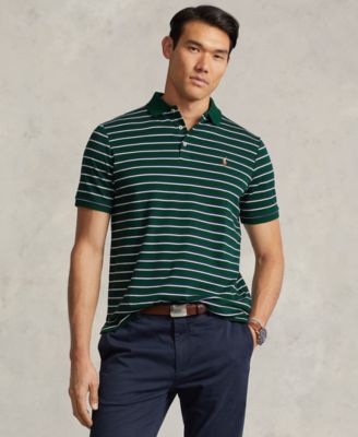 폴로 랄프로렌 Polo Ralph Lauren Mens Custom Slim Fit Striped Soft Cotton Polo Shirt