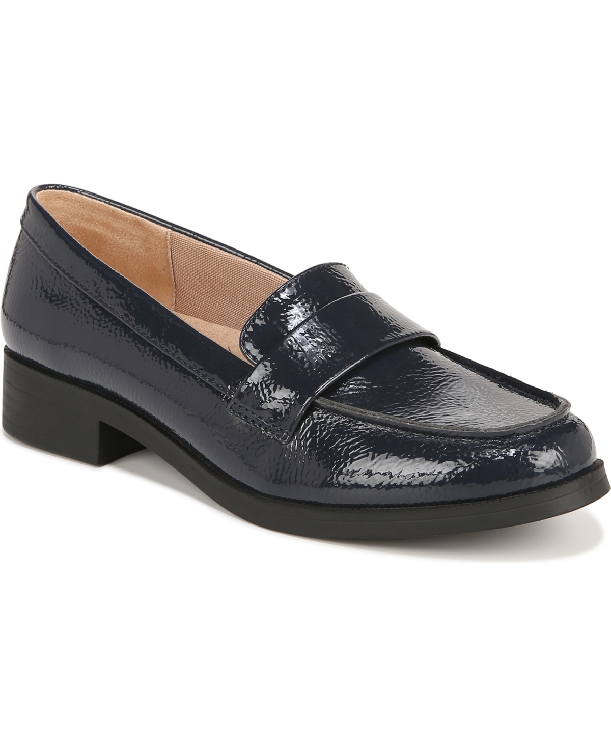 Shop Lifestride Women's Sonoma 2 Slip On Loafers In Navy Faux Patent