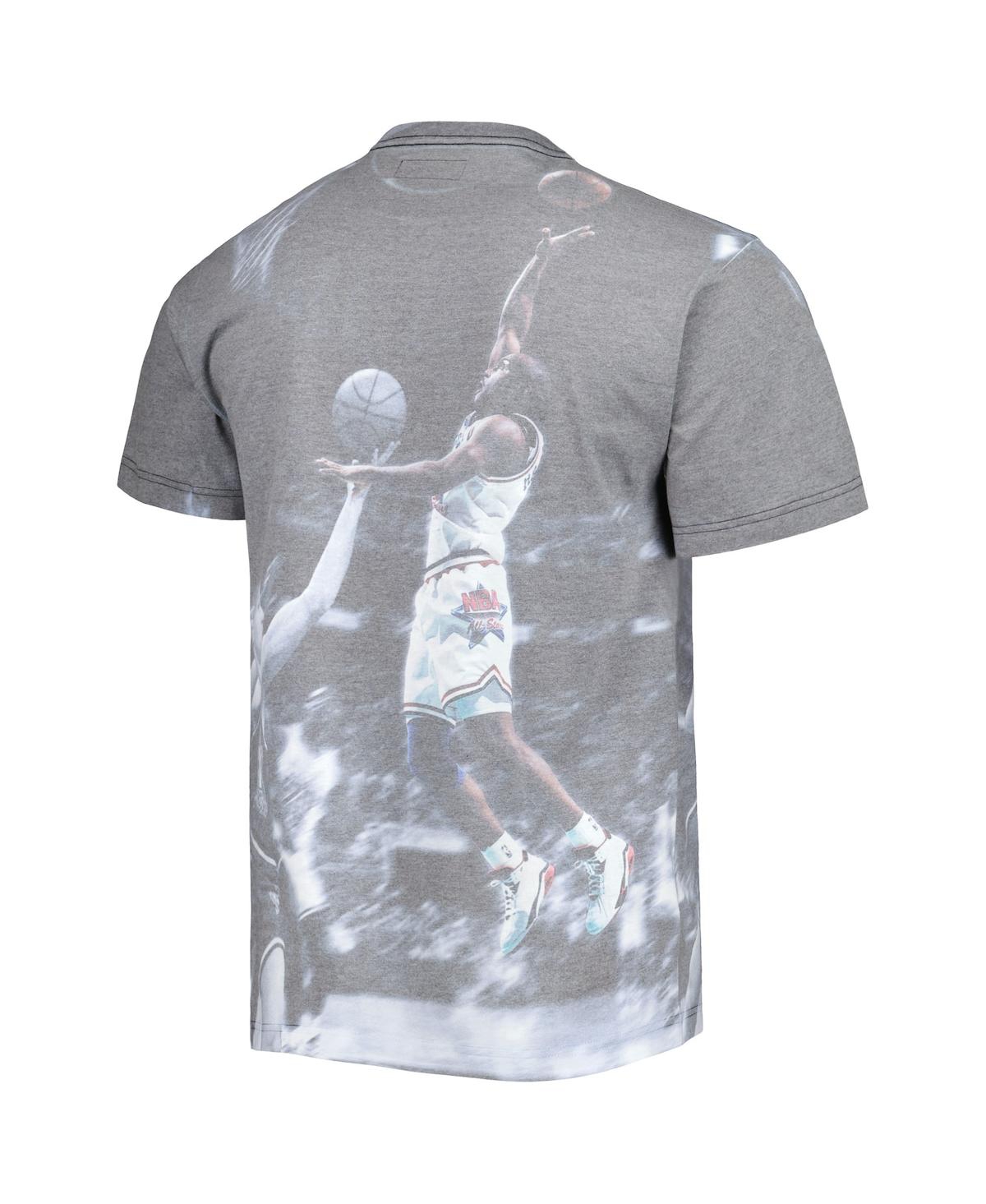 Shop Mitchell & Ness Men's  Golden State Warriors Above The Rim Graphic T-shirt In White