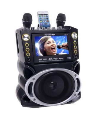 DVD/CDG/MP3G Karaoke Machine with 7 inch Screen