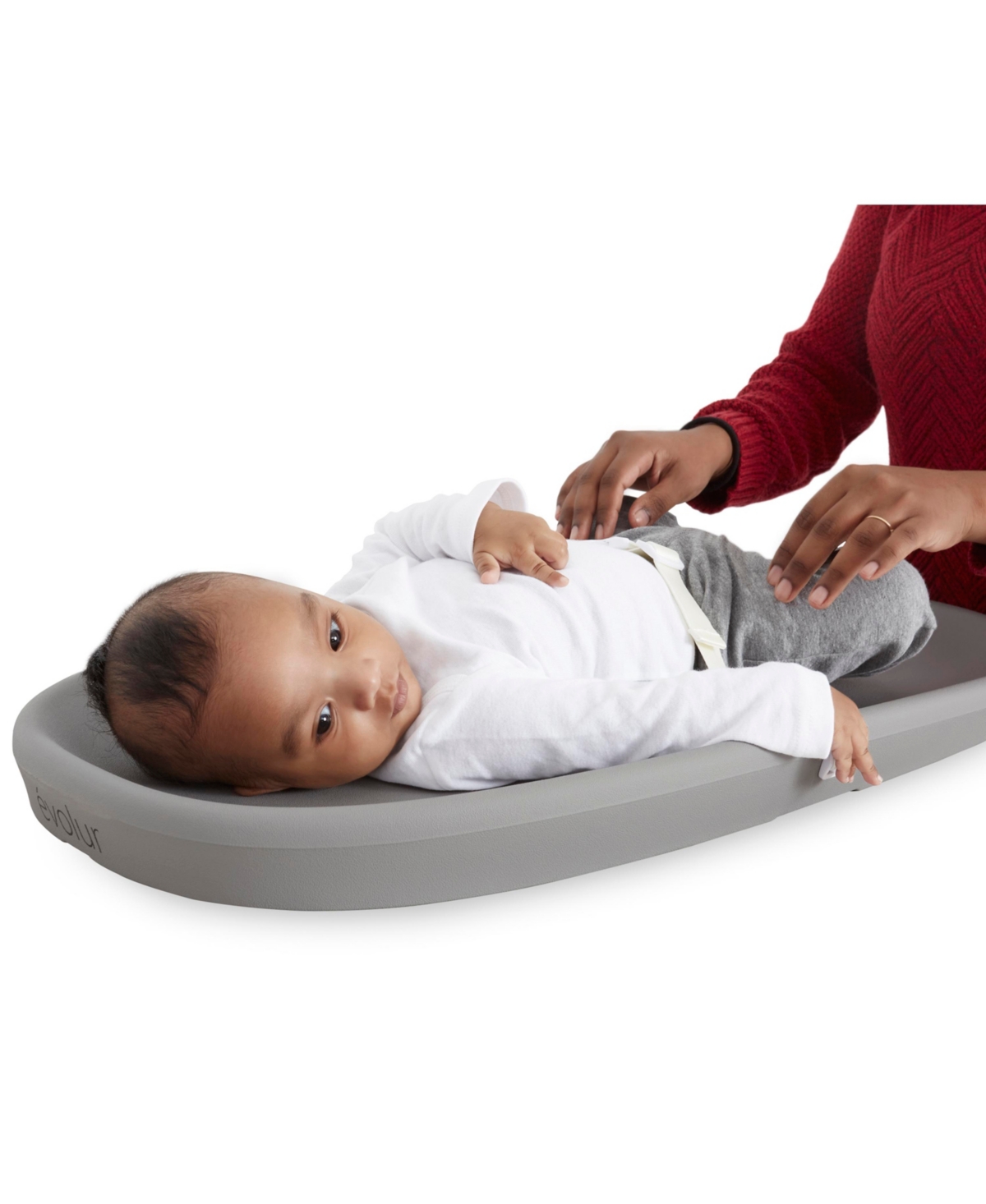 Evolur Baby Eva Baby Changing Pad, Soft and Breathable, Lightweight and Portable Waterproof Firm Padding