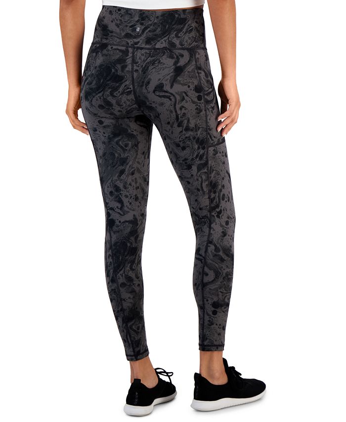 ID Ideology Women's Active Printed 7/8 Leggings, Created for Macy's ...