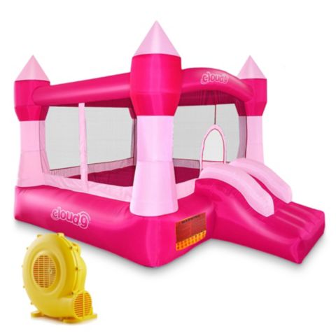 Детская игрушка Cloud 9 Princess 12' x 9' x 7' Nylon Bounce House with Blower, 5-Child Capacity, Ages 3+