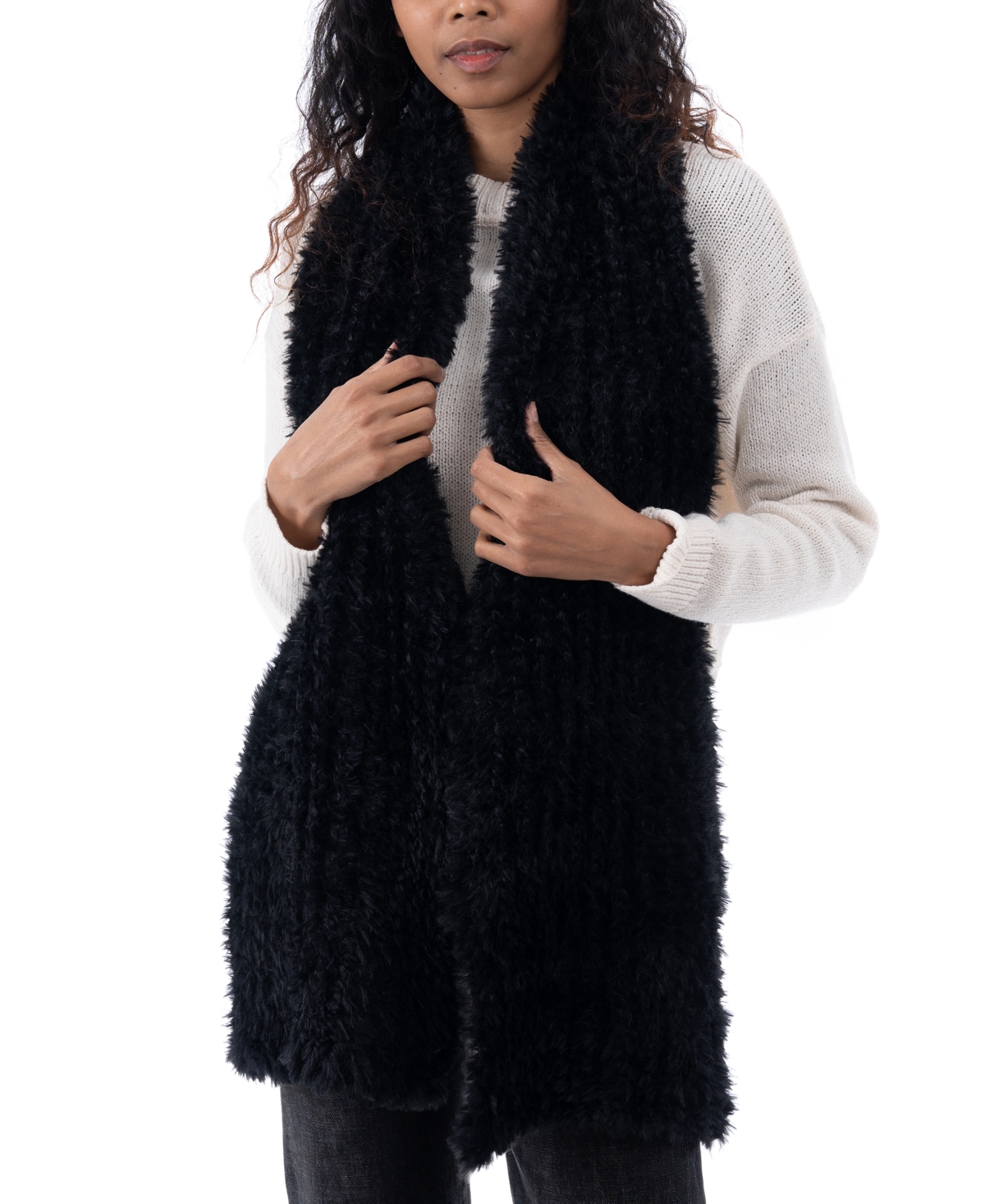 Macy's fur scarf store