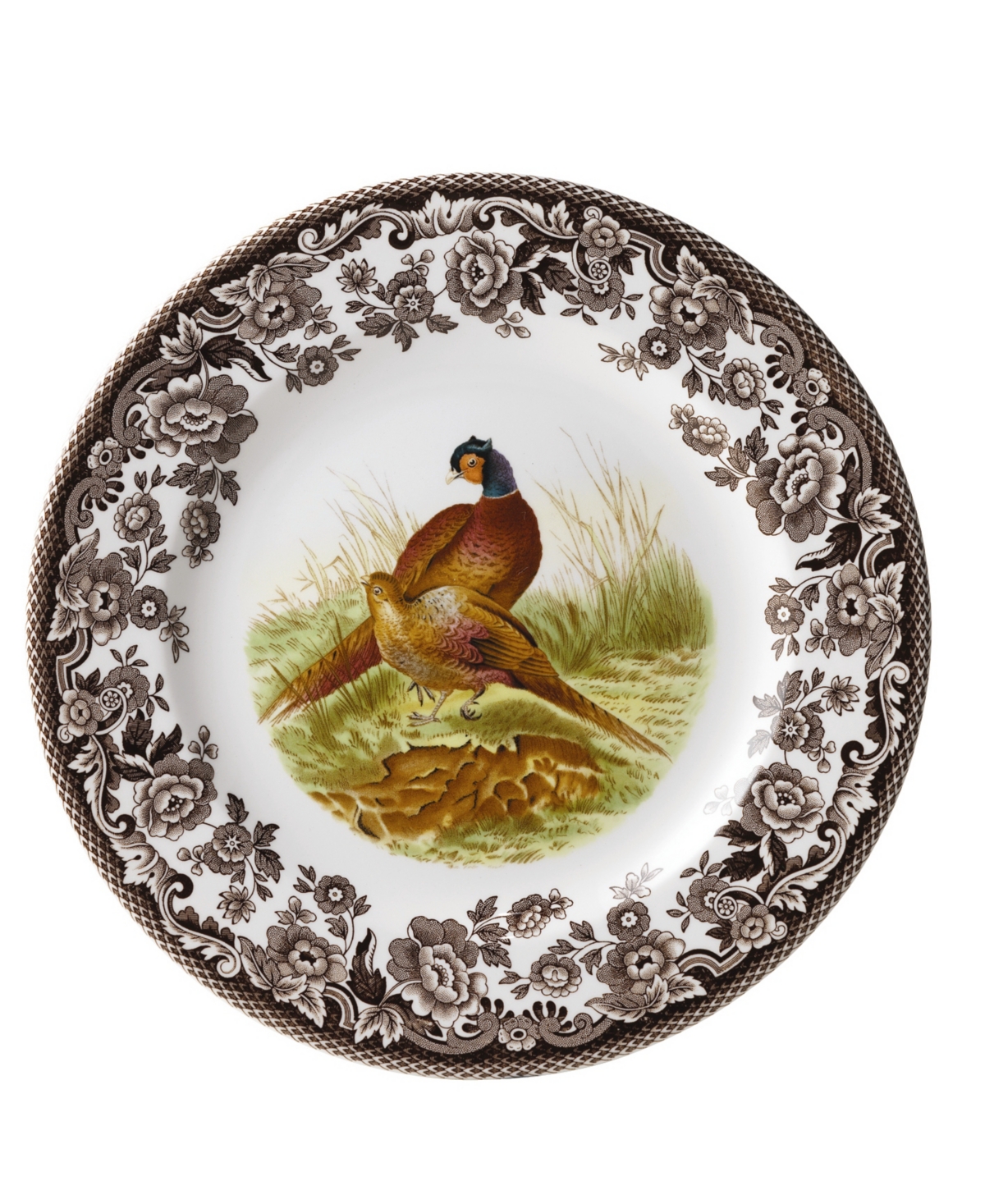Woodland by Spode Pheasant Salad Plate