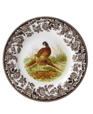 Spode Woodland Pheasant Dinner Plate - Macy's