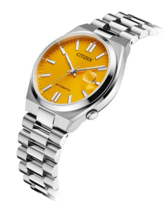 Men's Tsuyosa Automatic Stainless Steel Bracelet Watch 40mm