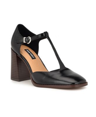 Nine west shoes block fashion heel