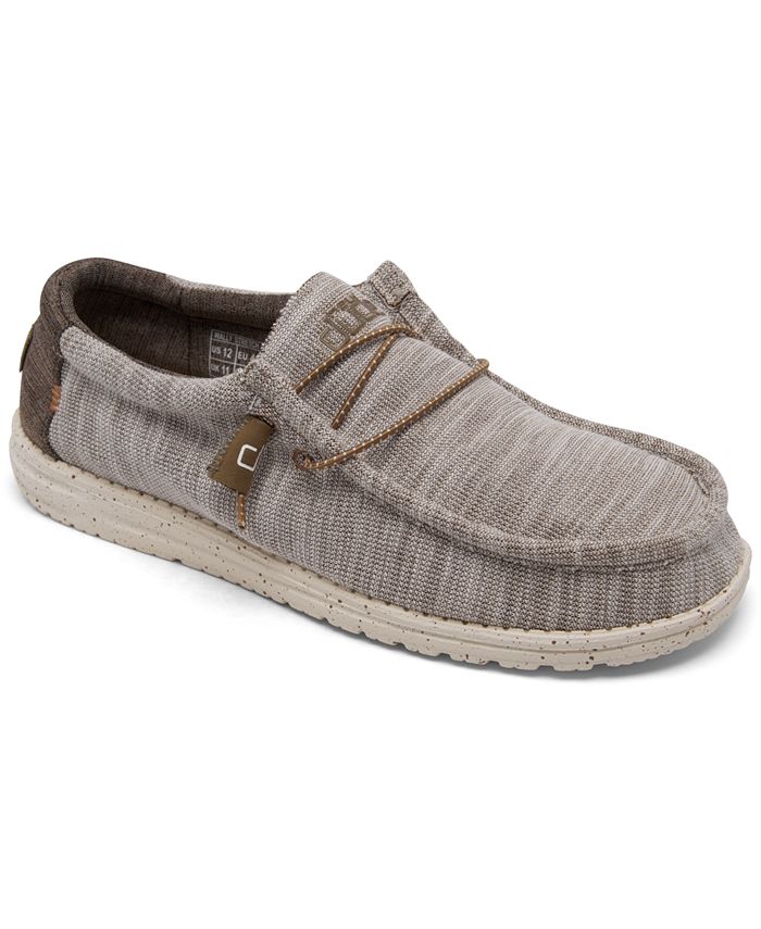 Men's Wally Stretch Slip-On Casual Moccasin Sneakers from Finish Line