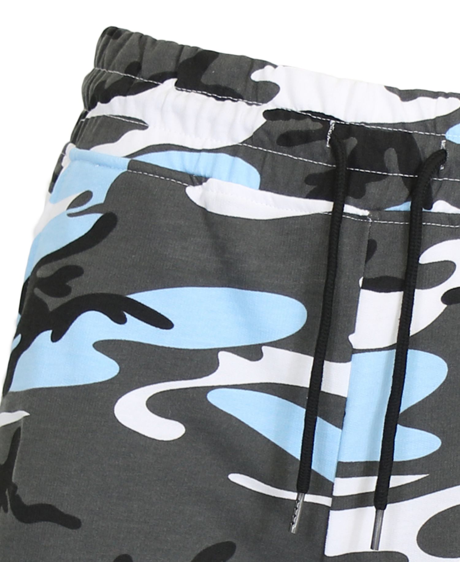 Men's Camo Printed French Terry Shorts