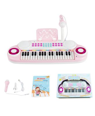37-Key Toy Keyboard Piano Electronic Musical Instrument