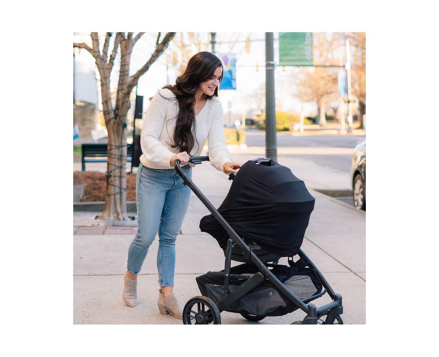 Baby 5-in-One Luxe Car Seat Cover