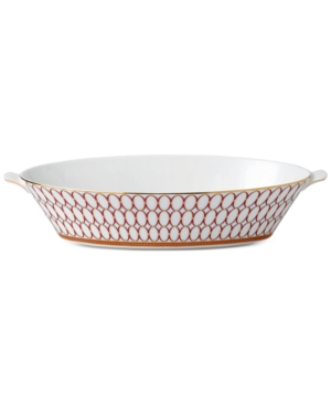 UPC 701587007696 product image for Wedgwood Renaissance Red Oval Serving Bowl | upcitemdb.com