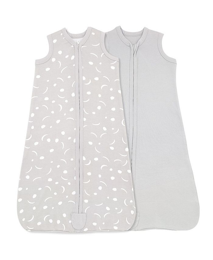 Bublo Baby Baby Wearable Blanket, Cotton Sleep Sacks, 2 Pack Unisex