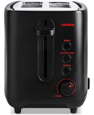 Crux - CRUXGG 2-Slice Wide-Slot High-Lift Toaster
