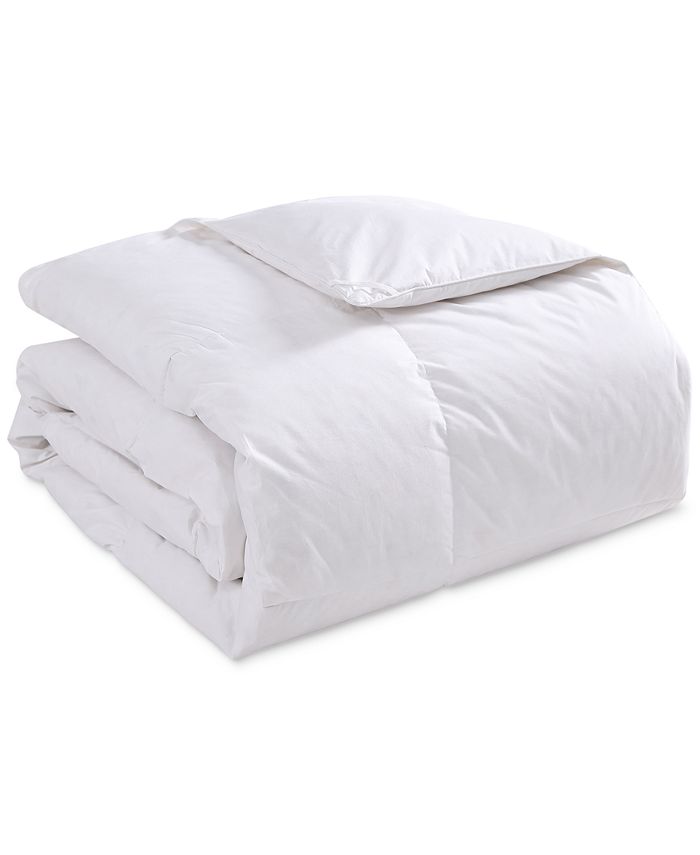 Royal Luxe All Season Warmth White Goose Feather and Down Fiber Comforter, Full/Queen, Created