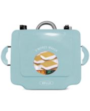 Bella Snowflake Blue Nonstick 4 Mini Waffle Maker - Macy's