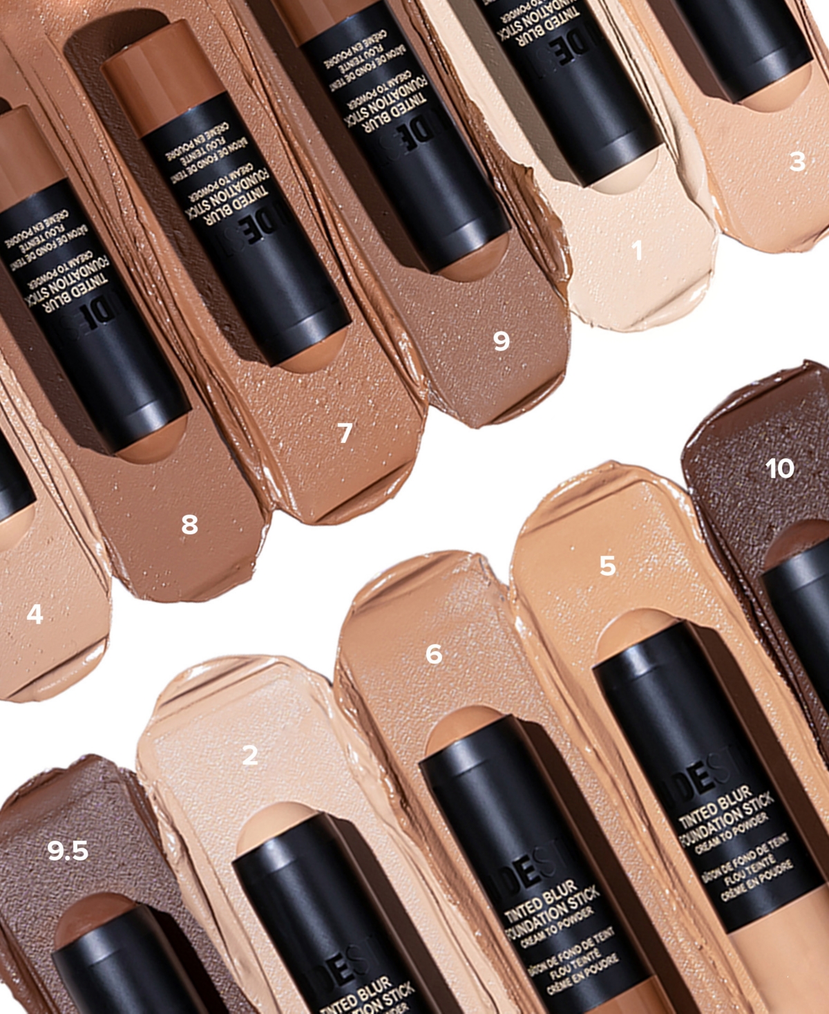 Nudestix Tinted Blur Foundation Stick In 1 (ivory With Cool Pink Undertone)