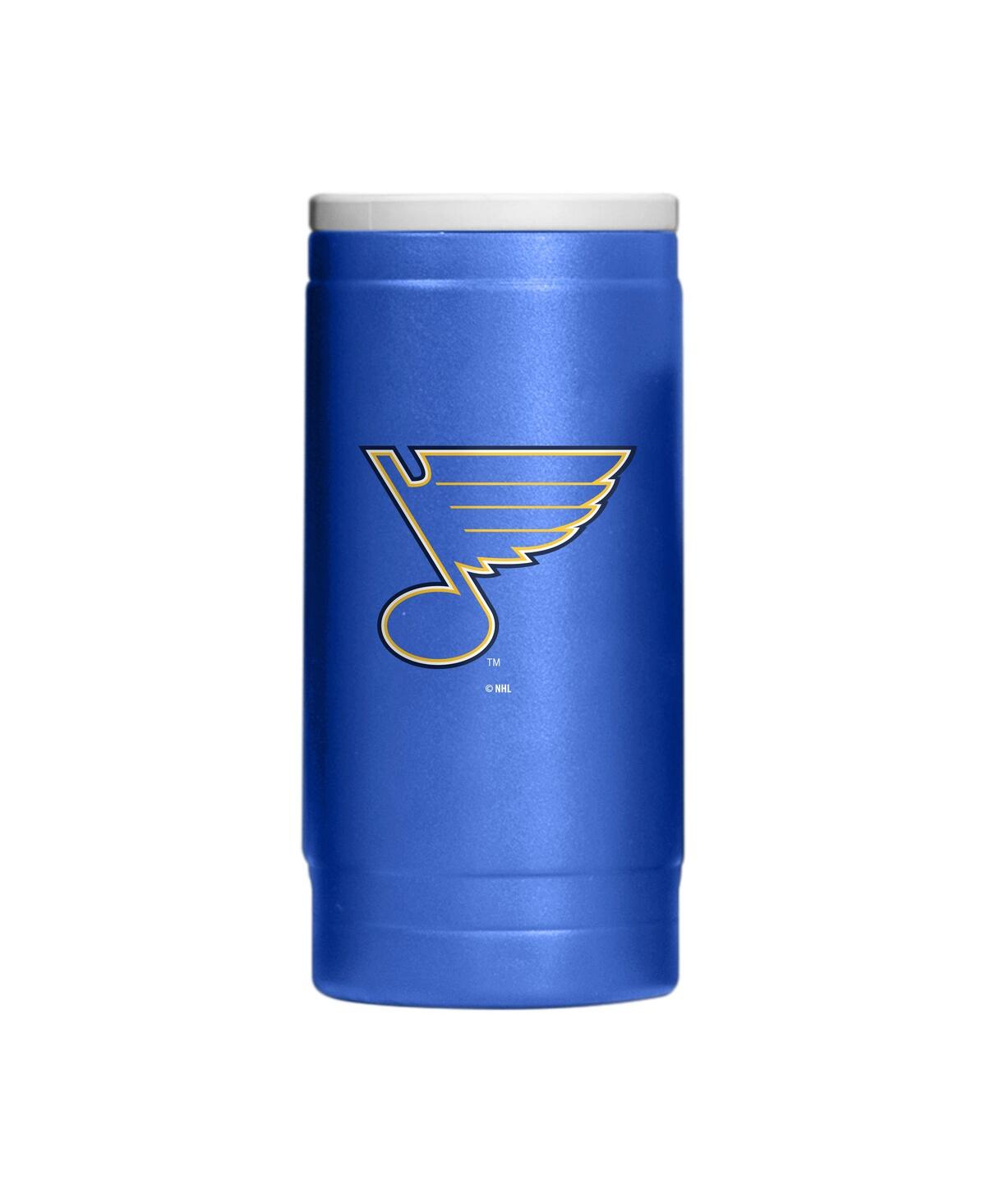 Logo Brands St. Louis Blues 12 oz Flipside Powdercoat Slim Can Cooler