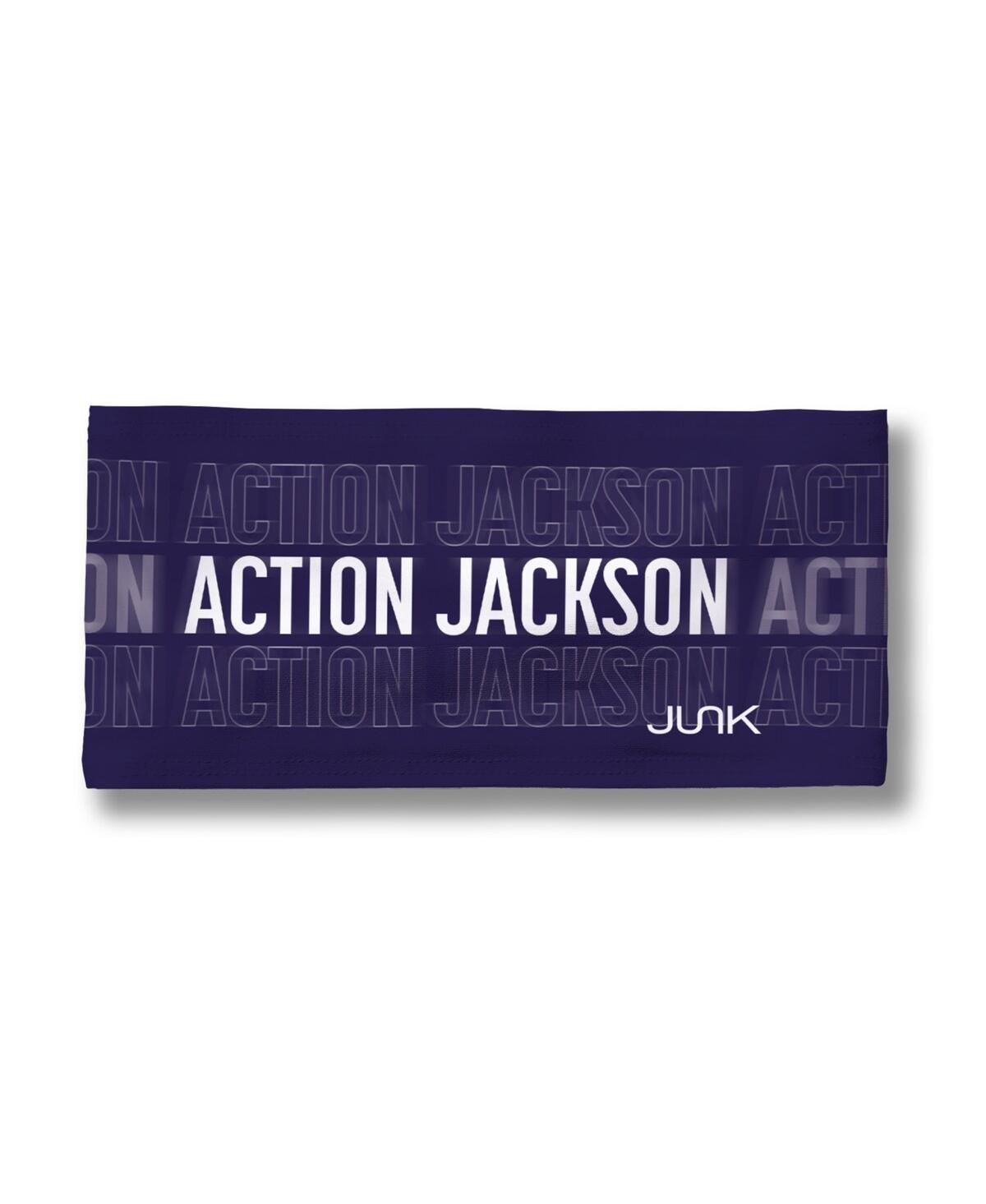 Men's Junk Brand Baltimore Ravens Lamar Jackson Action Jackson Headband - Purple