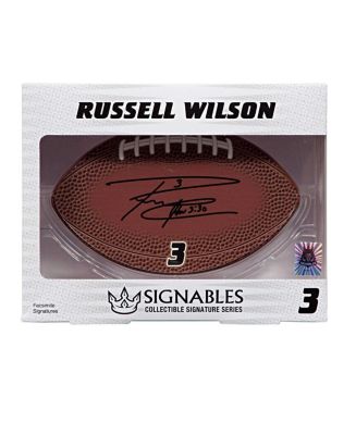 Signables Russell Wilson Denver Broncos Signature Series Collectible ...