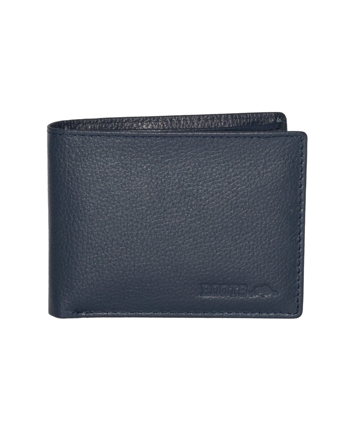 ROOTS MEN'S MEN LEATHER SLIMFOLD WALLET WITH REMOVABLE PASSCASE