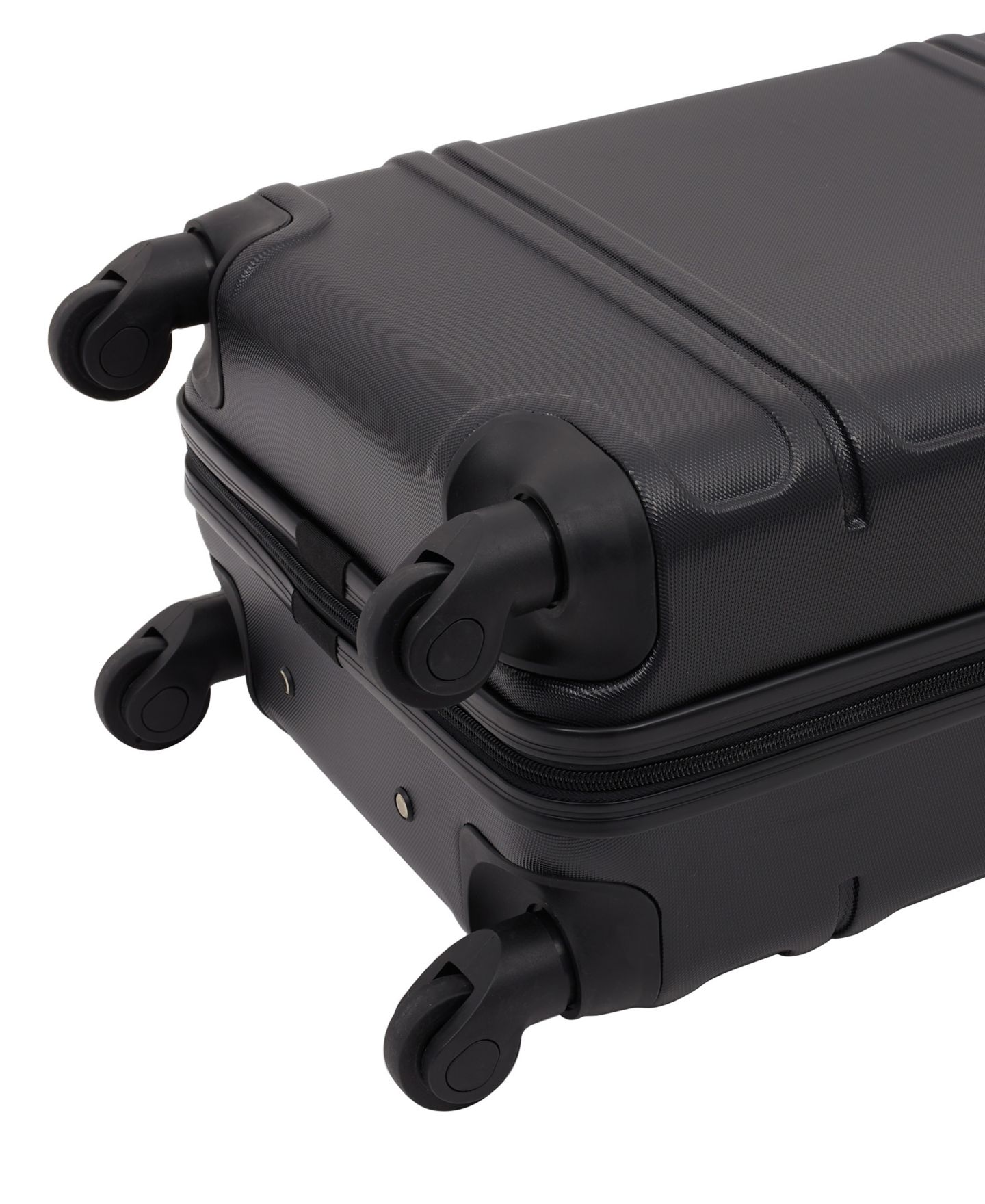 Чемодан Travelers Club Skyline Collection 20" Rolling Carry-On with 360 Degree 4-Wheel System, цвет: Чёрный — фото 9