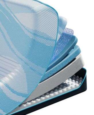 LuxeBreeze 13" Soft Memory Foam Cooling Mattress- King