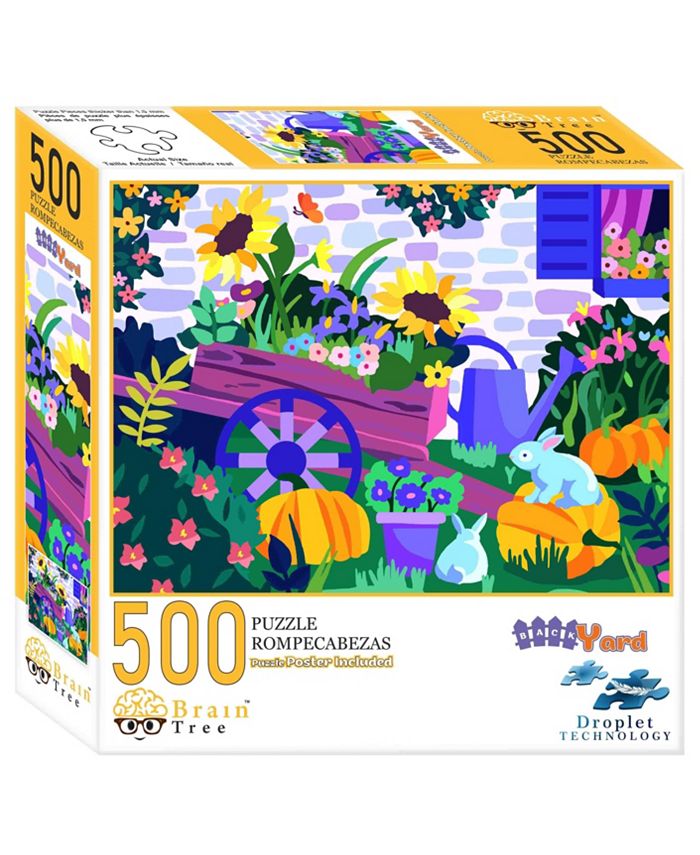 Brain Tree Games Backyard 500 Piece Puzzles for Adults - Macy's