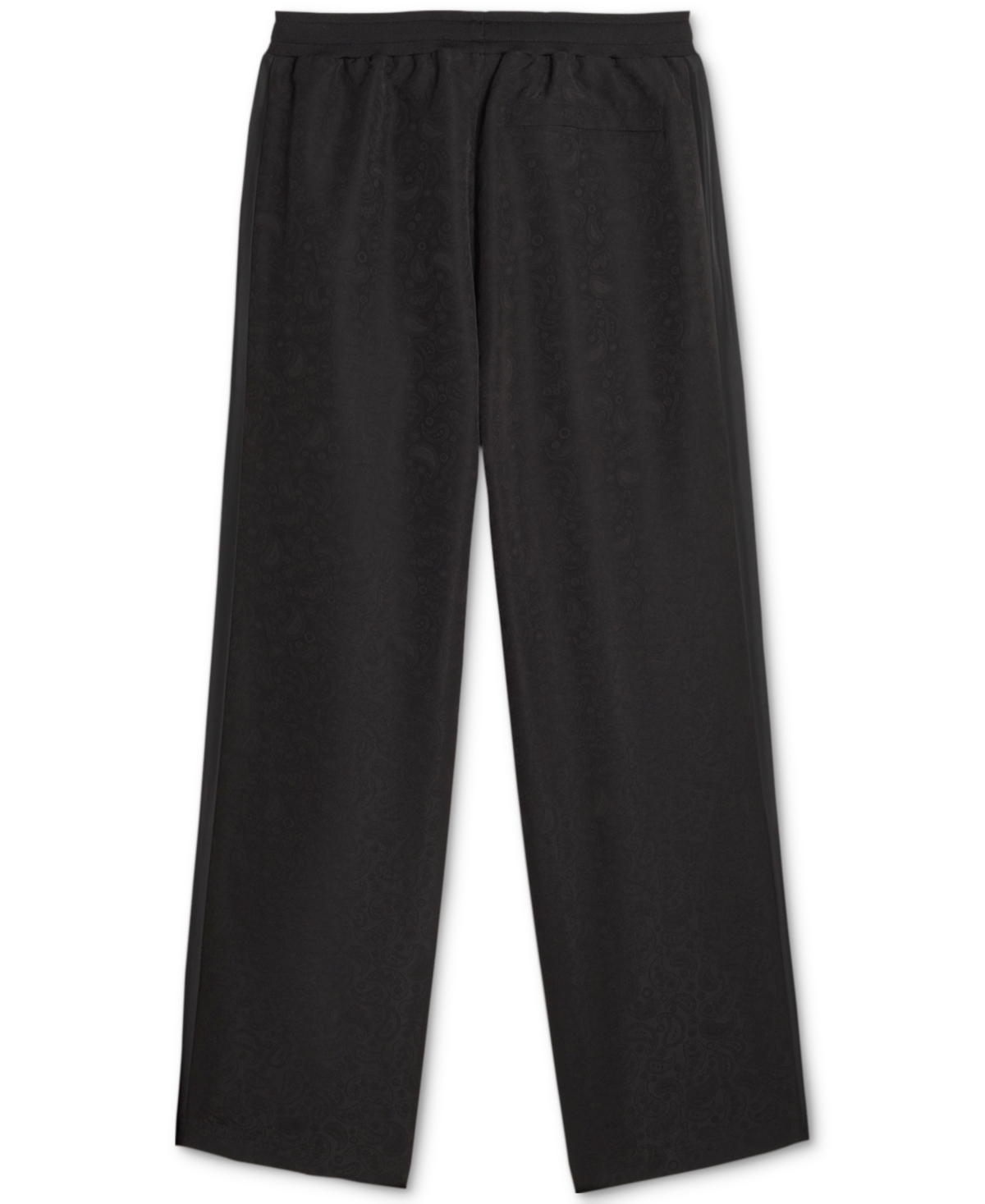 Shop Puma Men's Paisley Luxe Jacquard Drawstring Track Pants In  Black