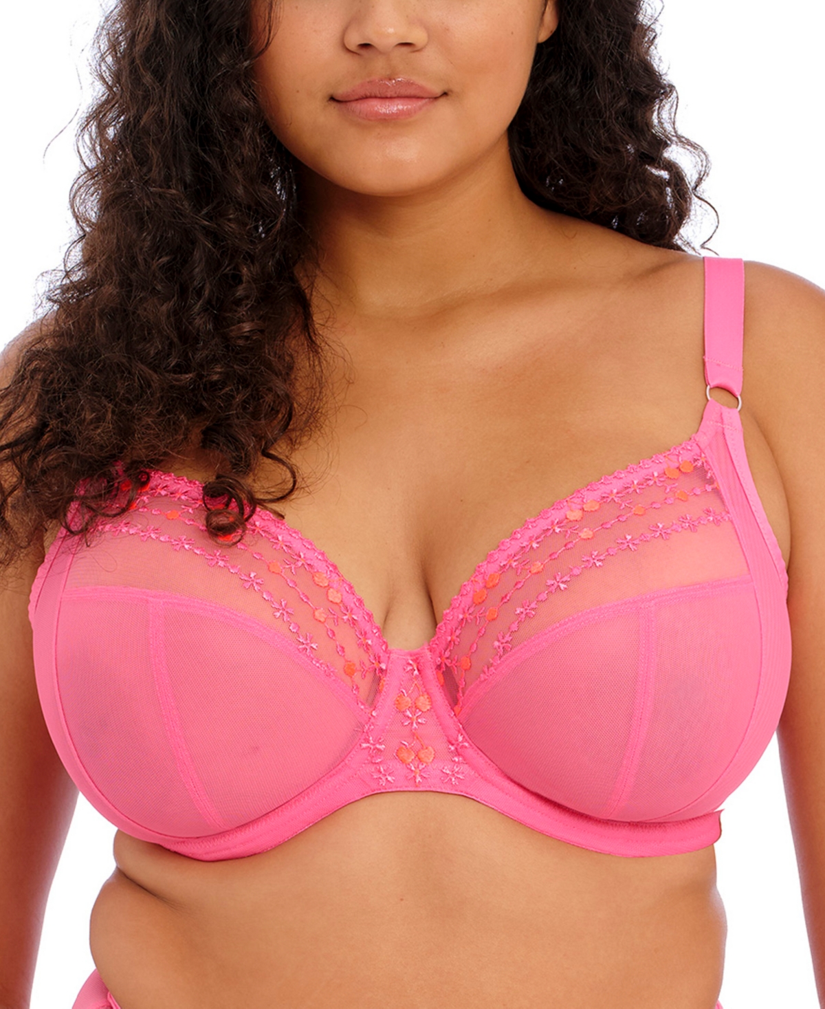 Elomi Matilda Full Figure Matilda Underwire Bra El8900, Online Only In Wild Cherry