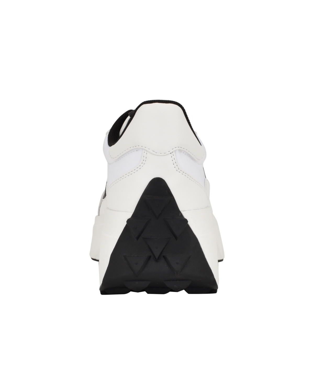 Guess Women's Calebb Chunky Platform Fashion Sneakers In White,black