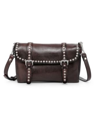 Soul Stud Small Leather Convertible Crossbody Bag