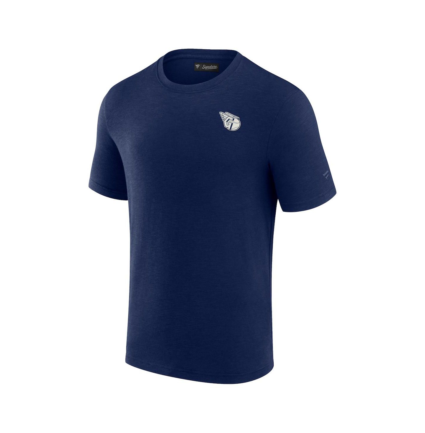 Мужская футболка Fanatics Signature Navy Cleveland Guardians Modal Short Sleeve — фото 3