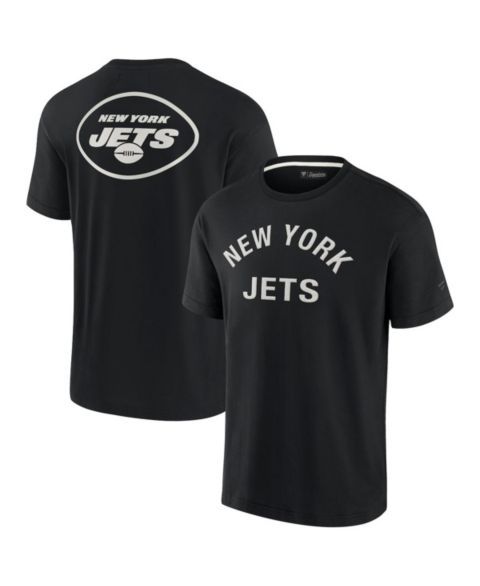 Футболка Fanatics Signature Black New York Jets Super Soft Short Sleeve