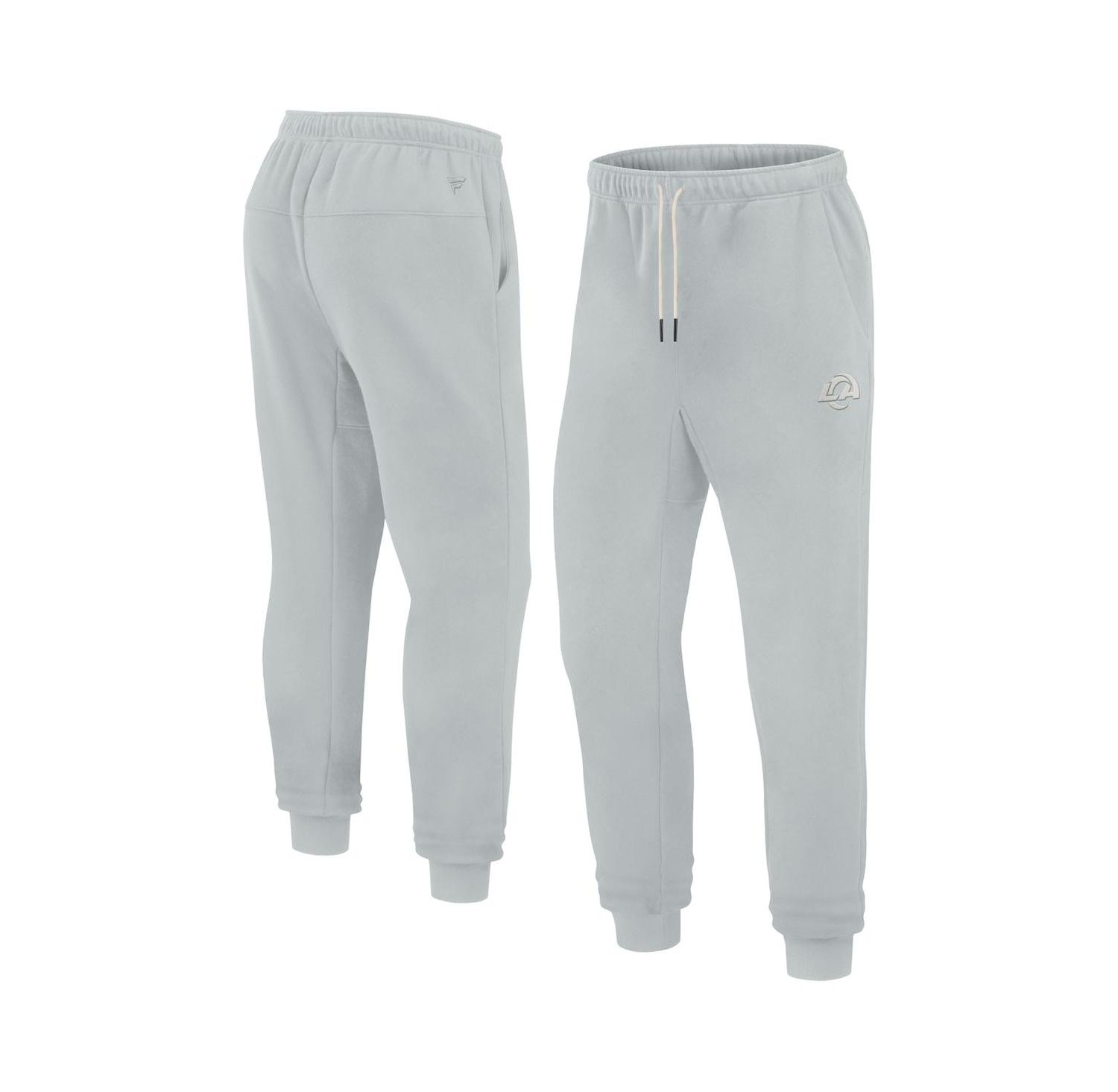Men's and Women's Gray Los Angeles Rams Super Soft Fleece Jogger
