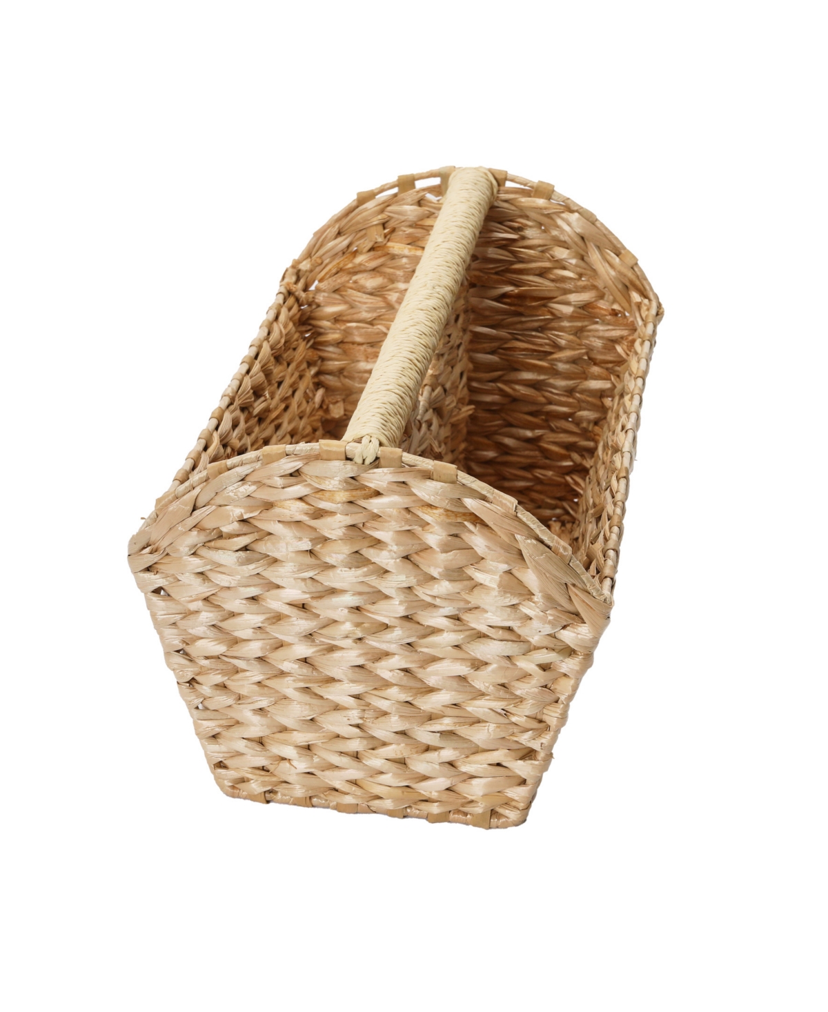 Shop Household Essentials Magazine Basket Cattail In Natural