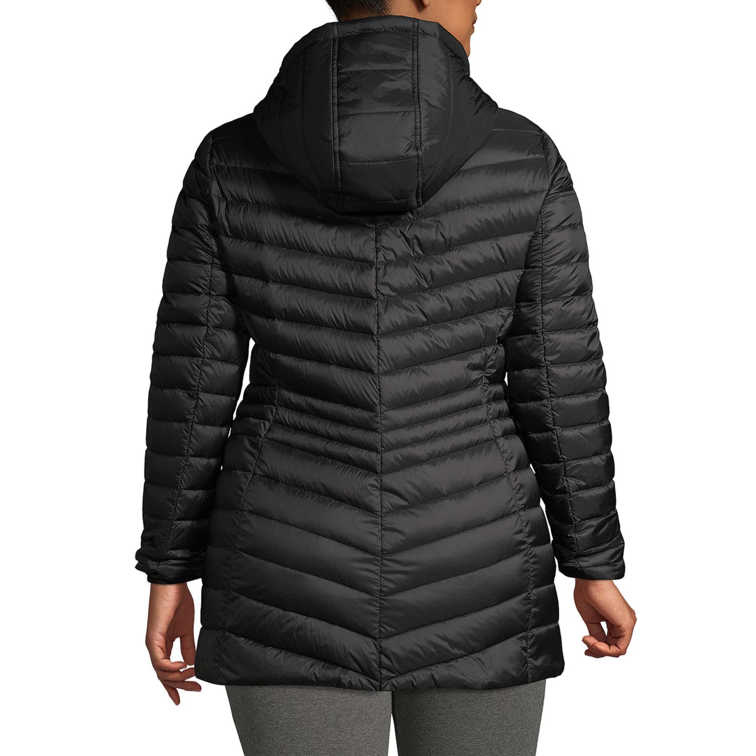 Plus Size Wanderweight Packable Down Long Jacket